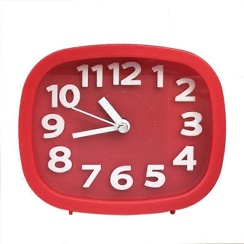 Square Candy Color Stereo Digital Silent Alarm Clock