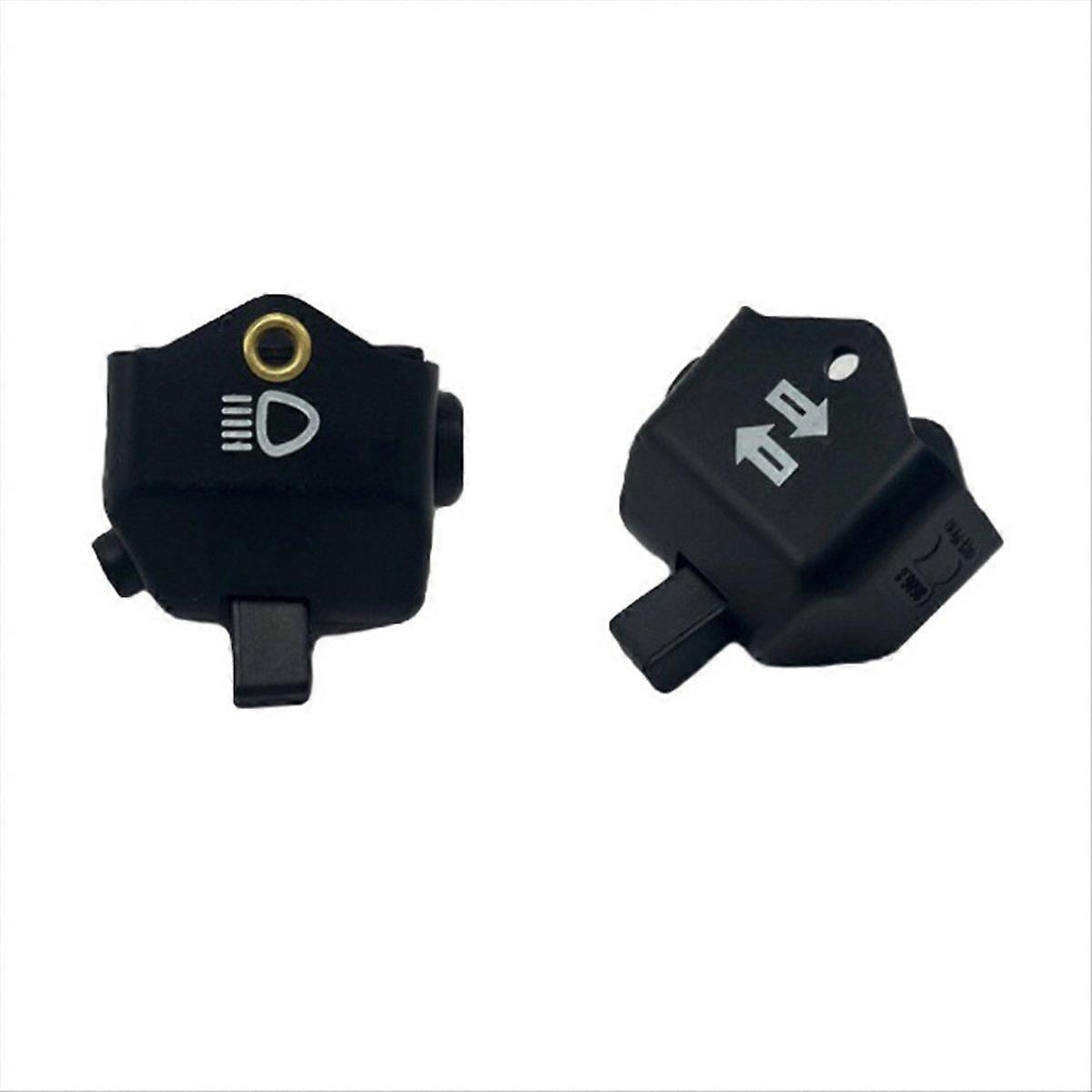 Motorcycle Handle Switch Light Indicator Button Switch Kit for Simson