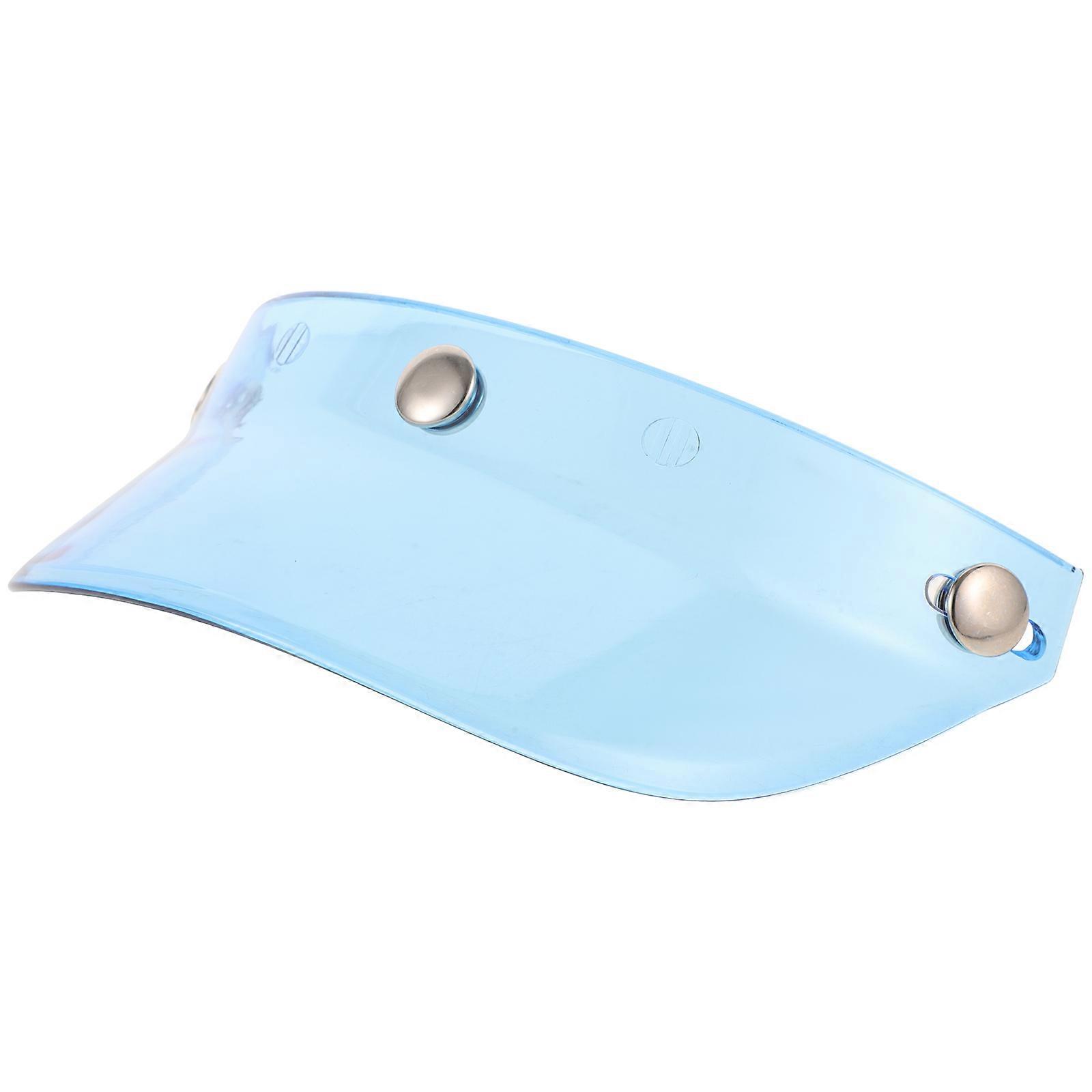 Sun Visor Motorcycle Protection Visor with Three-Button Attachment