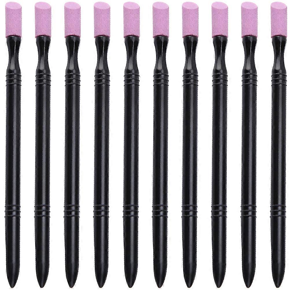 Nail File and Buffer 10Pcs Nail File Tool Cuticle Remover Buffer for Nails