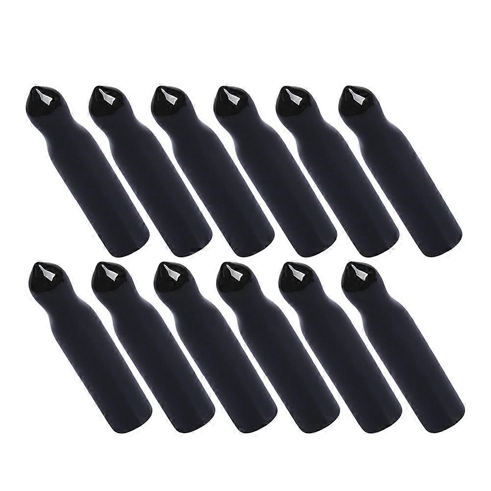 Spout Cap Rubber Pourer Cover for Use 15Pcs Black Covers