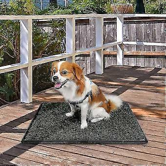 Washable Dog Toilet with Grass Mat, 51x63cm
