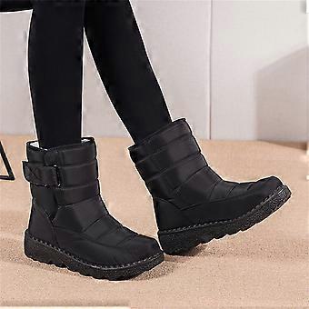 LoyisVidion Waterproof Winter Snow Boots - 2025 Winter New Cotton Shoes Snow High-top Non-slip Women's Chelsea Ankle Boots