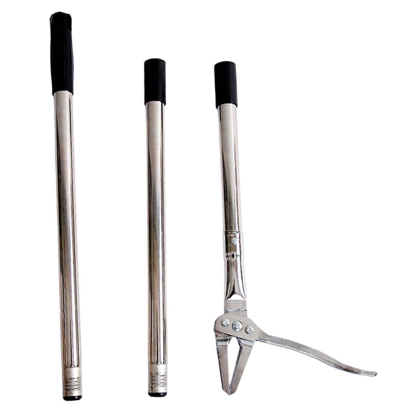 Adjustable Gardening Weeder Tool Stand Up Weeder Puller Rustproof Claws Easy Assembly Storage Friendly Design Multicolor