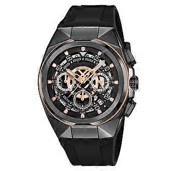 Reloj cronógrafo esqueleto para hombre 2025, 3 subesferas, fecha, cuarzo resistente al agua, reloj de vestir de lujo para él.