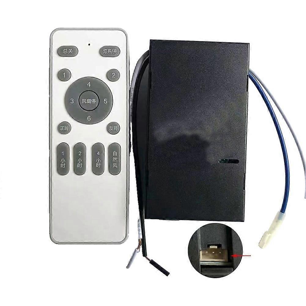 Frequency Conversion Ceiling Fan Light Remote Control Receiver Timer Switch,A