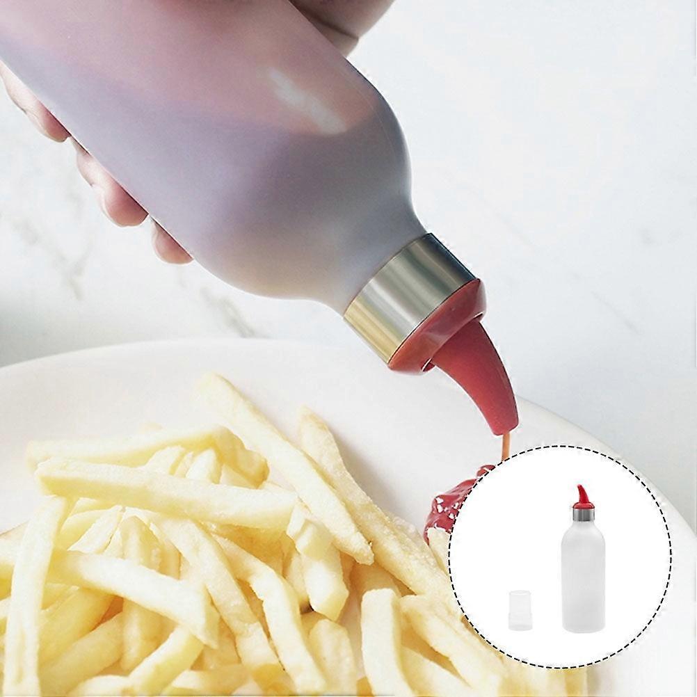 Stri Household Squeeze Bottle Multi-function Condiment Bottle Portable Ketchup Bottle