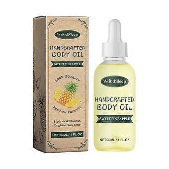 Sweet Pineapple Handcrafted Body Oil, It Moisturizes Deep Fade Out Fine Lines Shine White And Beautiful Skin Firming Essence