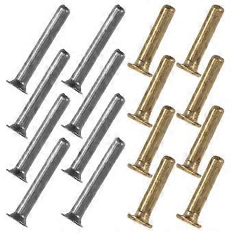 16pcs Convenient Rivets For Ribs Umbrella Rivet Parts Support Rivets For Umbrella Restoration Repair For Umbrellas Repair