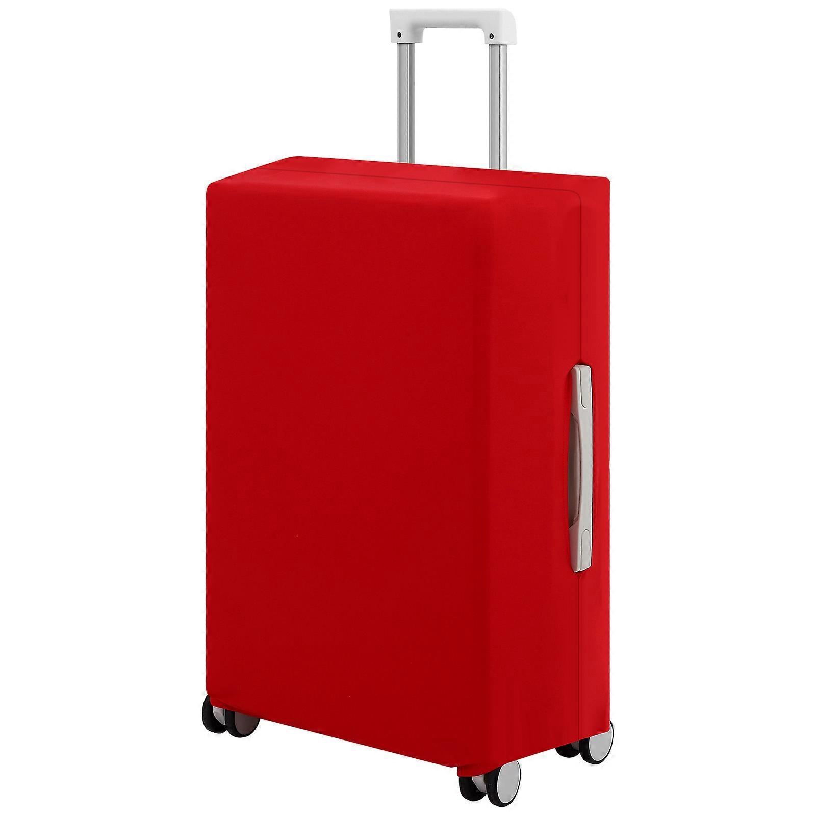 Elastic Travel Bagagem Capa Mala Trolley Case Protetor Protetor Protetor para 26-30 Polegadas (Vermelho)