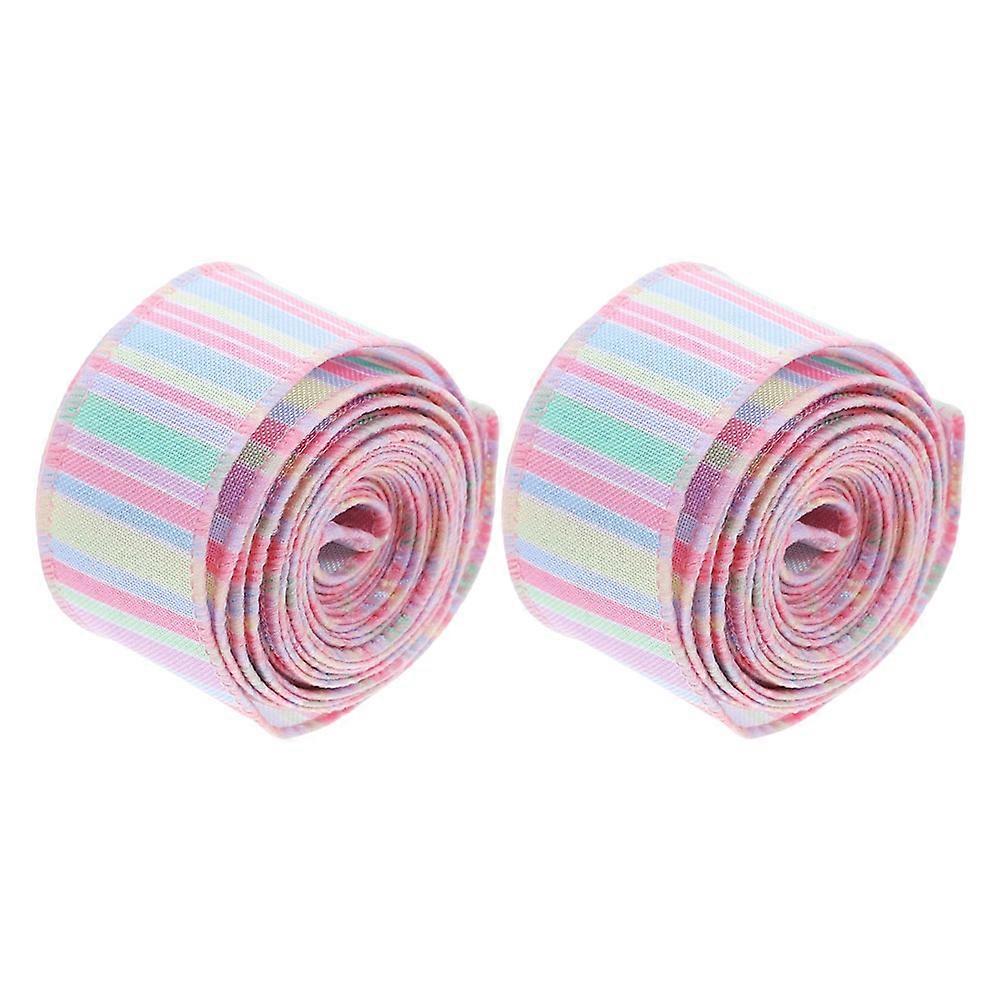 Decorative Easter Present Ribbon for Wrapping Featuring 10 Rolls Easter Craft Ribbon