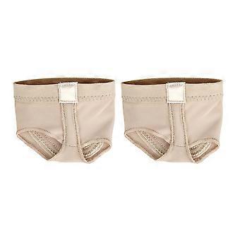 Women's Girls Half Soles Dance Shoes Ballet Bare Foot Undies Lyrical Dances Paws Shoes Fitness Contemporary Dance Shoes  light brown XS