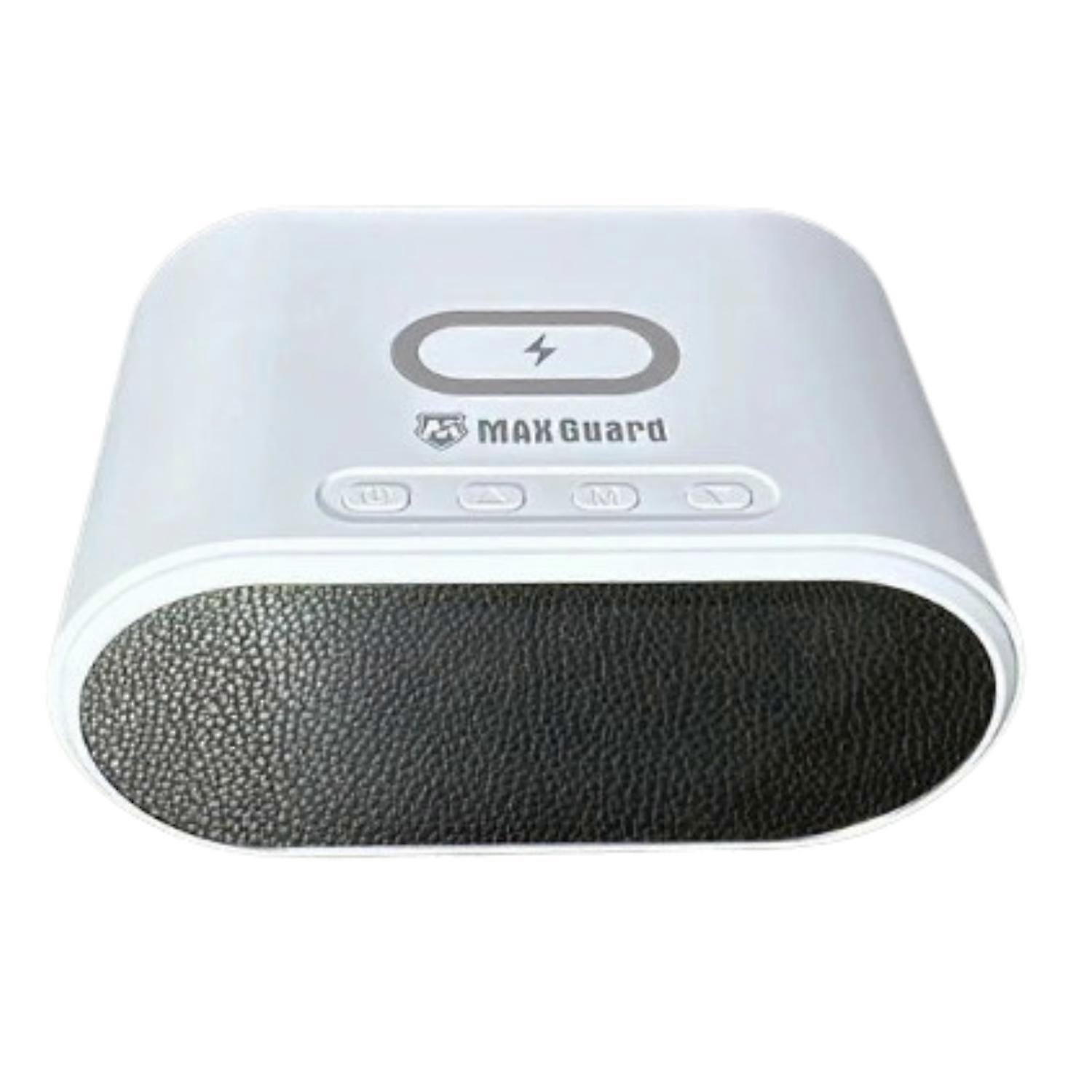 Maxguard 15w 2 In 1 Alarm Clock & Wireless Charger