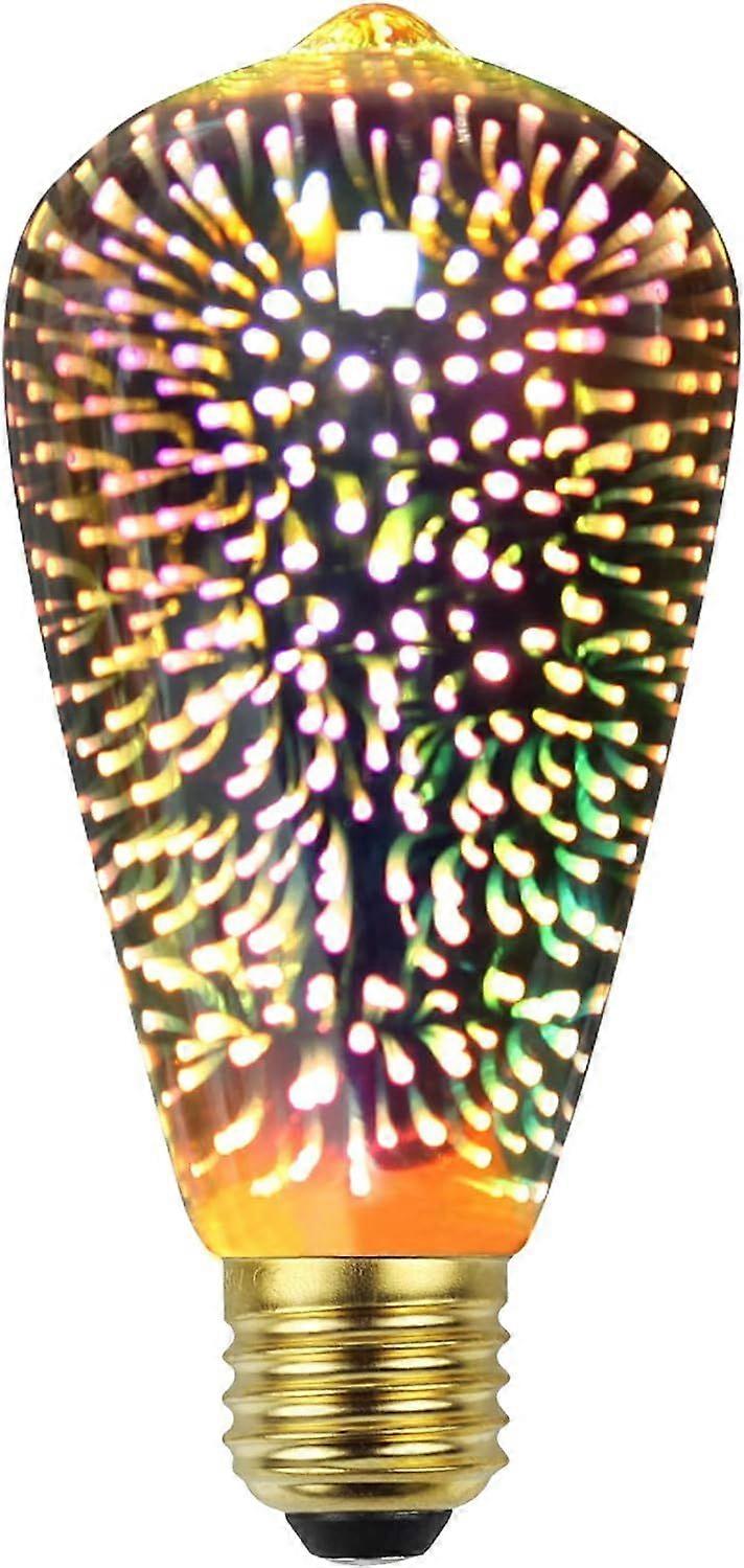 3D Firework LED Bulb E27 Specialty Decorative Bulb