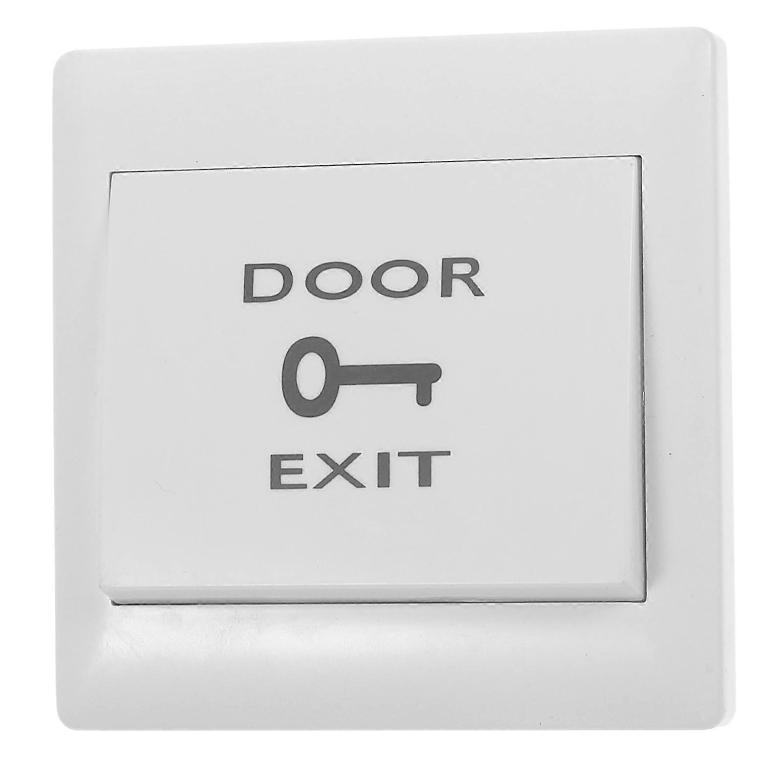 Door Exit Button Switch DC12V Push for Access Control System Home Use