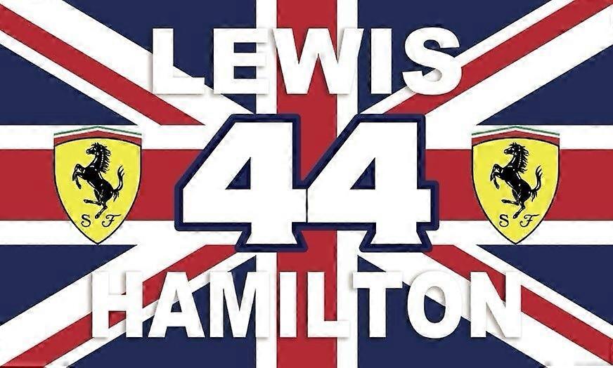 Lewis Hamilton Flagge C0085