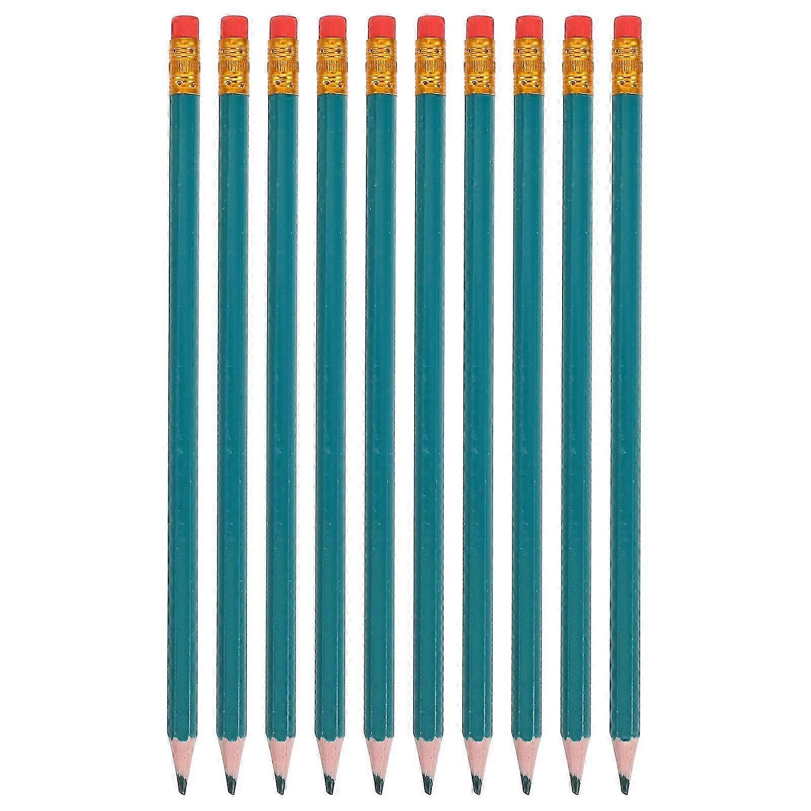 Green Pencils Colored Pencils for Editing with 12Pcs Sharpened Set