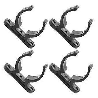 4pcs Yacht Paddle Oar Holders: 38-42mm Oar Holder - Kayak Paddle Clip Keeper for Canoes Kayaks - Kayaking Boat Accessories