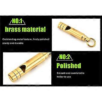 Loudest Brass Whistle Best Premium Emergency Whistle Outdoor Survival