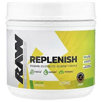 Raw Nutrition, Endurance, Replenish, Citroenlimoen, 810 g