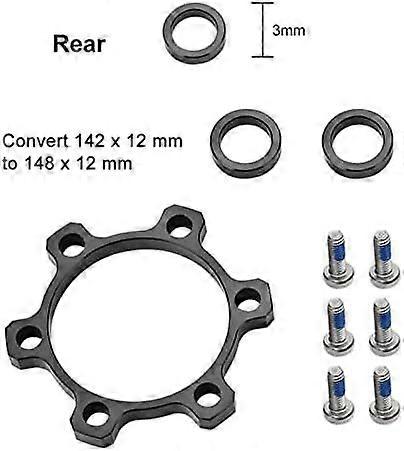 Hub Conversion, Boost Adapter, Front Rear Boost Hub Conversion Adapter Front 100