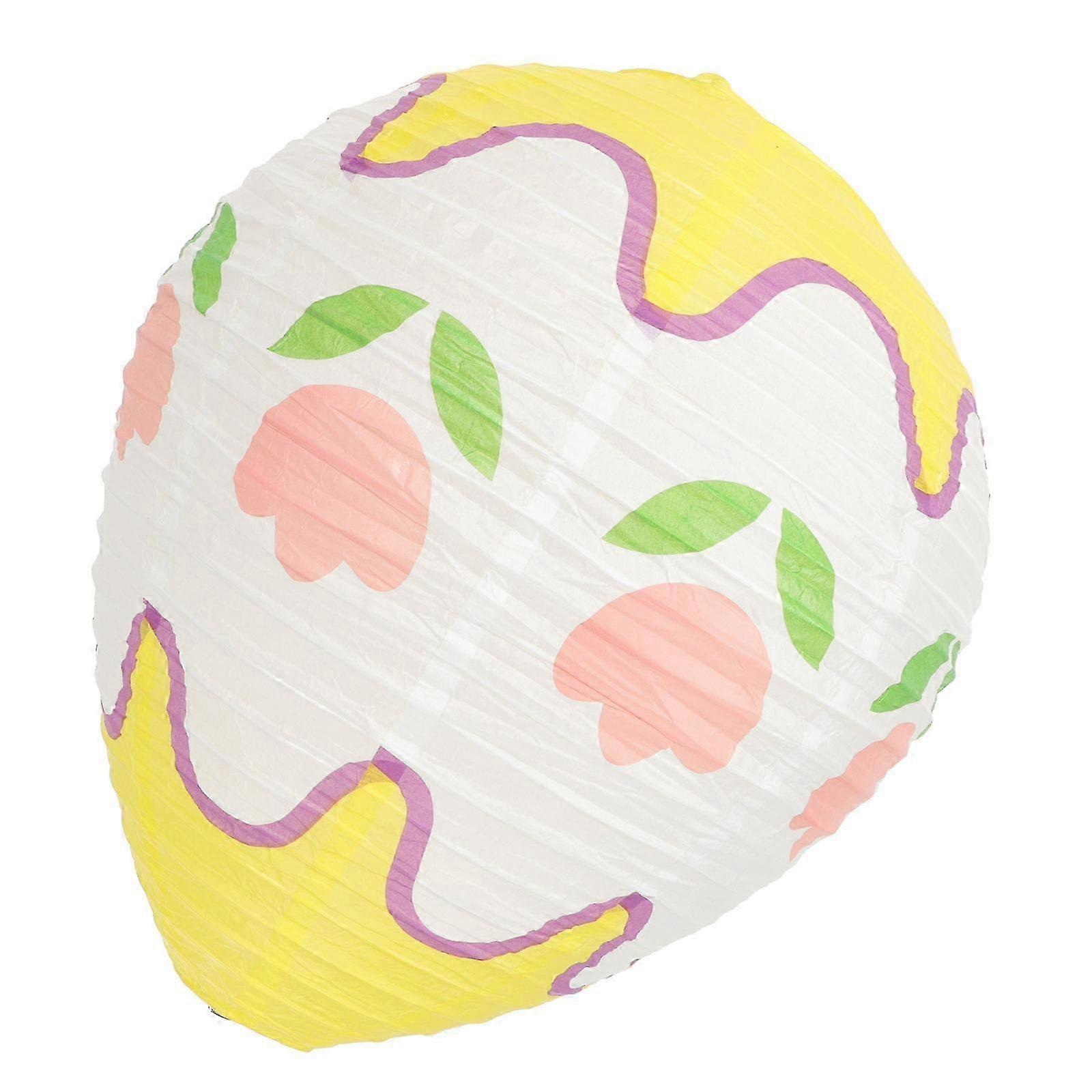 Creative Egg-Shaped Paper Lantern Easter Egg Lantern for Decoration Use