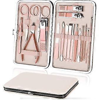 Manicure Pedicure Kit - SPECOOL - Professional Nail Clipper - Stainless Steel Cuticle Cutter