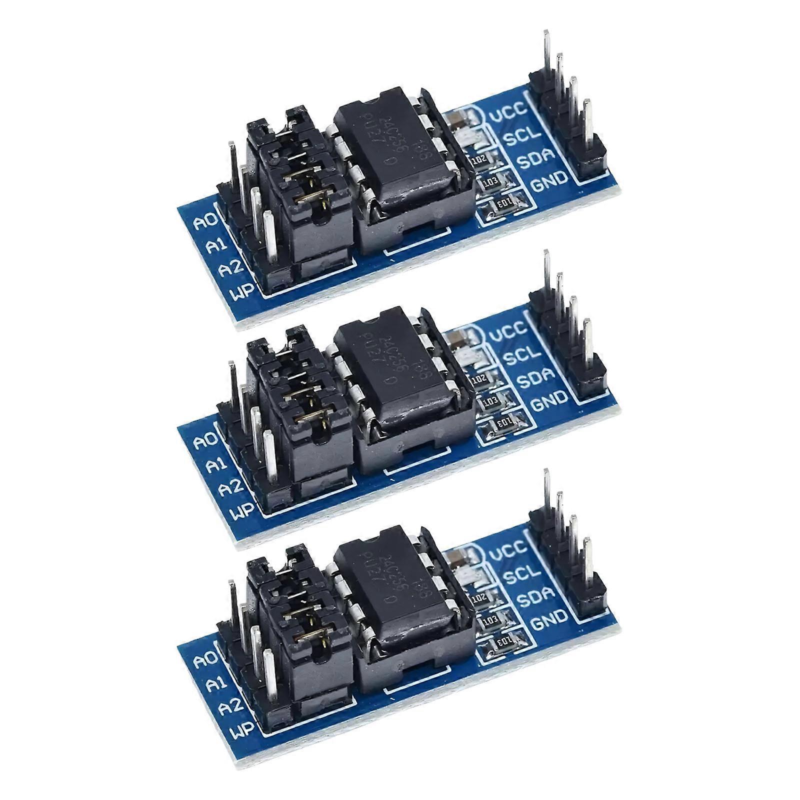 T24C256 Memory Module I2C 8P Power Supply Indicator Pull Up Resistor Direct Car Accessories Multicolor