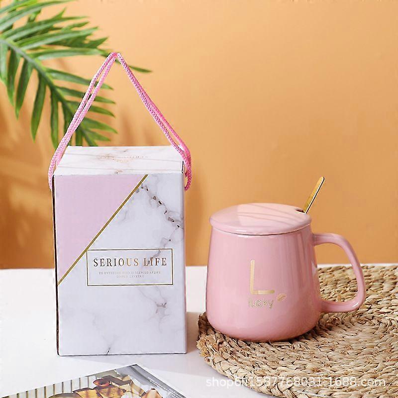Fabulous Pink Marble Mug, Ceramic 11oz Coffee Cup