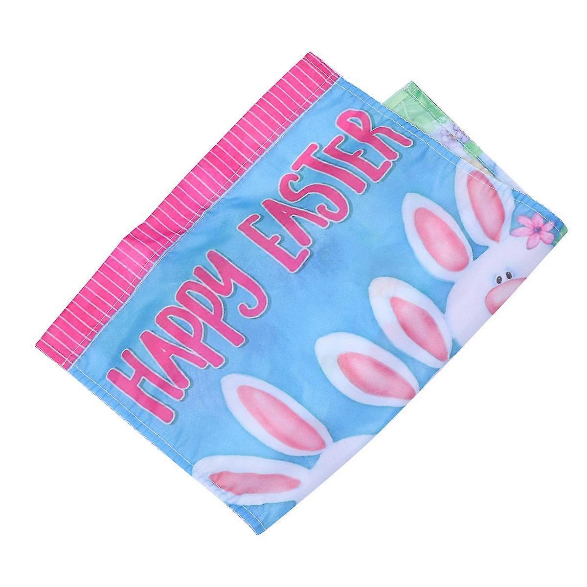 Easter Garden Decorative Flag Waterproof Polyester Flag for Yard 1Pcs