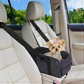SBSGV Center Console Dog Car Seat, Small Dog Console Car Seat, Dog Booster Car Seat for Small Dogs, Middle Console Armrest Pet Car Seat Bed, Pupp-jgfy