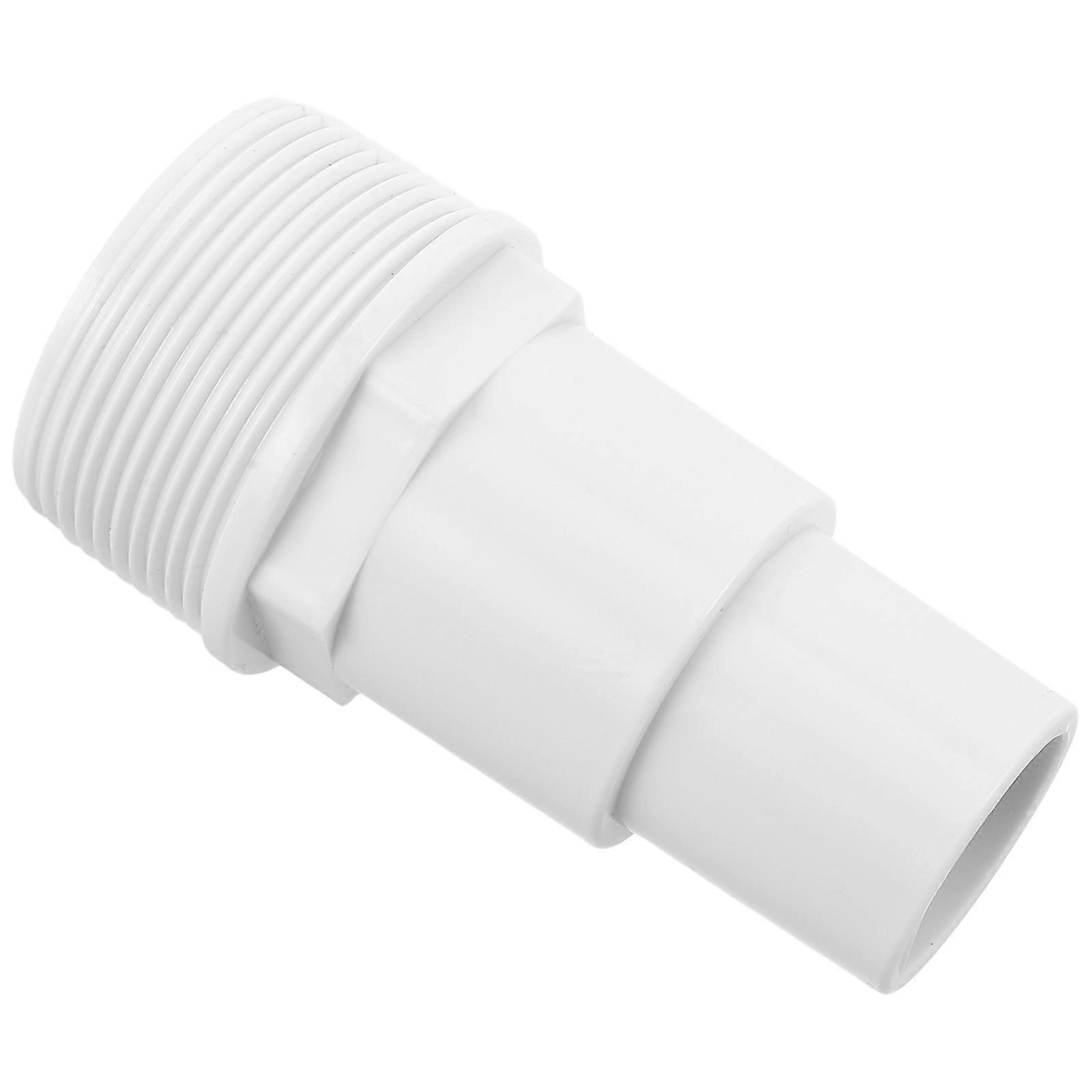 Pool Hose Adapter Universal Durable Plastic Above Ground Pool Pump Filter Connector Replacement Convenient Accessory
