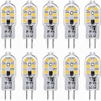 Ampoules LED G4, lot de 10, 12 V, 2 W, 200 lm, non dimmables, équivalent halogène.