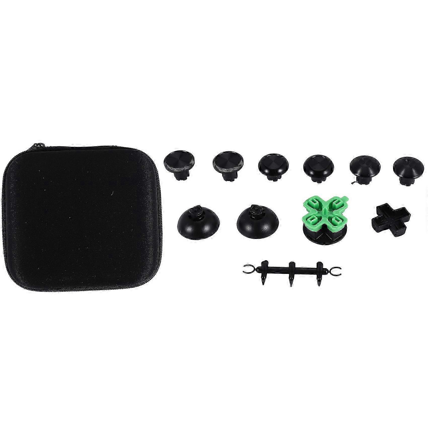 Suitable compatible with Key Joystick Cap Game Controller Non-Slip Metal Button Cap DIY Set