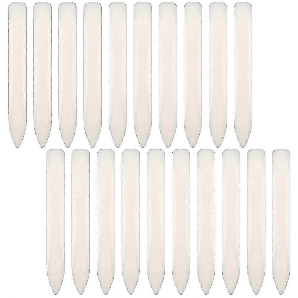 20 Pack Bone Folder Tool, Plastic Bone Folder Crafts Scoring Folding Creasing Paper Crafting Scrapb