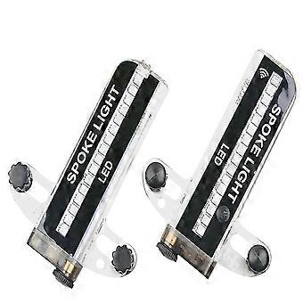 Fargerike Bike Spokes Light 32 LED-lys Bike Wheel Light Vanntett Bike Sykling Felger Light