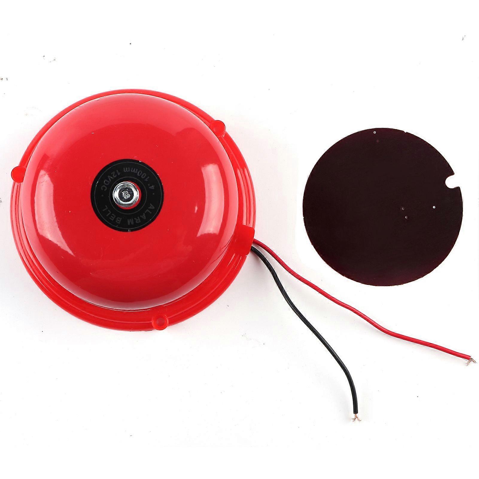 4 polegadas metal controle de incêndio interno tipo de ataque campainha elétrica 100db (12V DC)