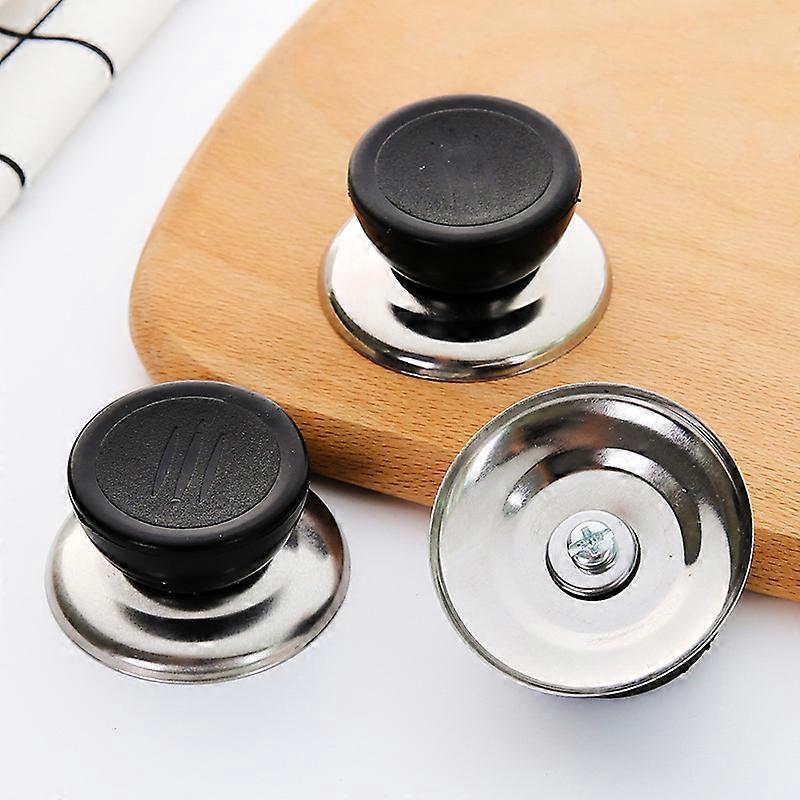 3-pack universal replacement lid knobs, heat-resistant lid knobs, with handle, for home kitchens.