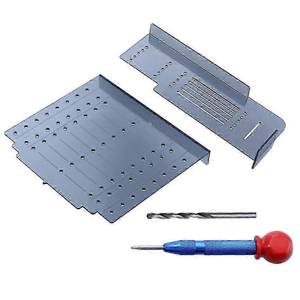 Kitchen Cabinet Pulls Installation Jig Drill Mounting Template compatible with Cabinet Knobs Cabinet Handles Drill compatible with Drawer Pulls