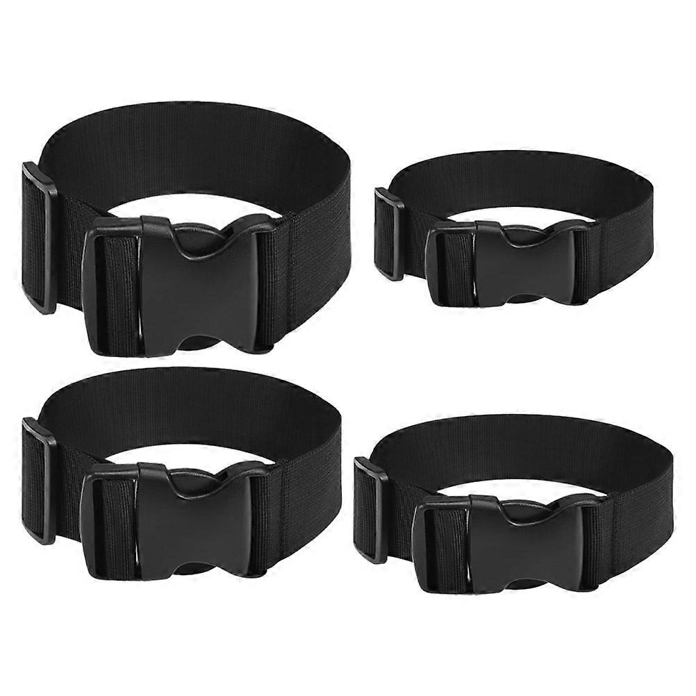 Nylon Buckle Straps for Backpacks with Adjustable Function 4Pcs Included