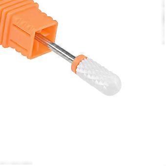3/32 Inch Extra Coarse Ceramic Nail Drill Bit Barrel Ball for Gel Removal Manicure Pedicure