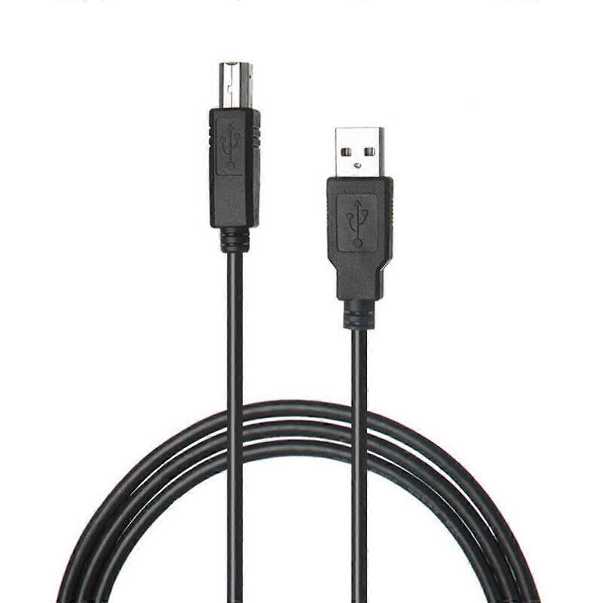 USB 2.0 A to B Cable 6ft Speed Data Sync for Alesis Command Mesh Electronic Drum Set