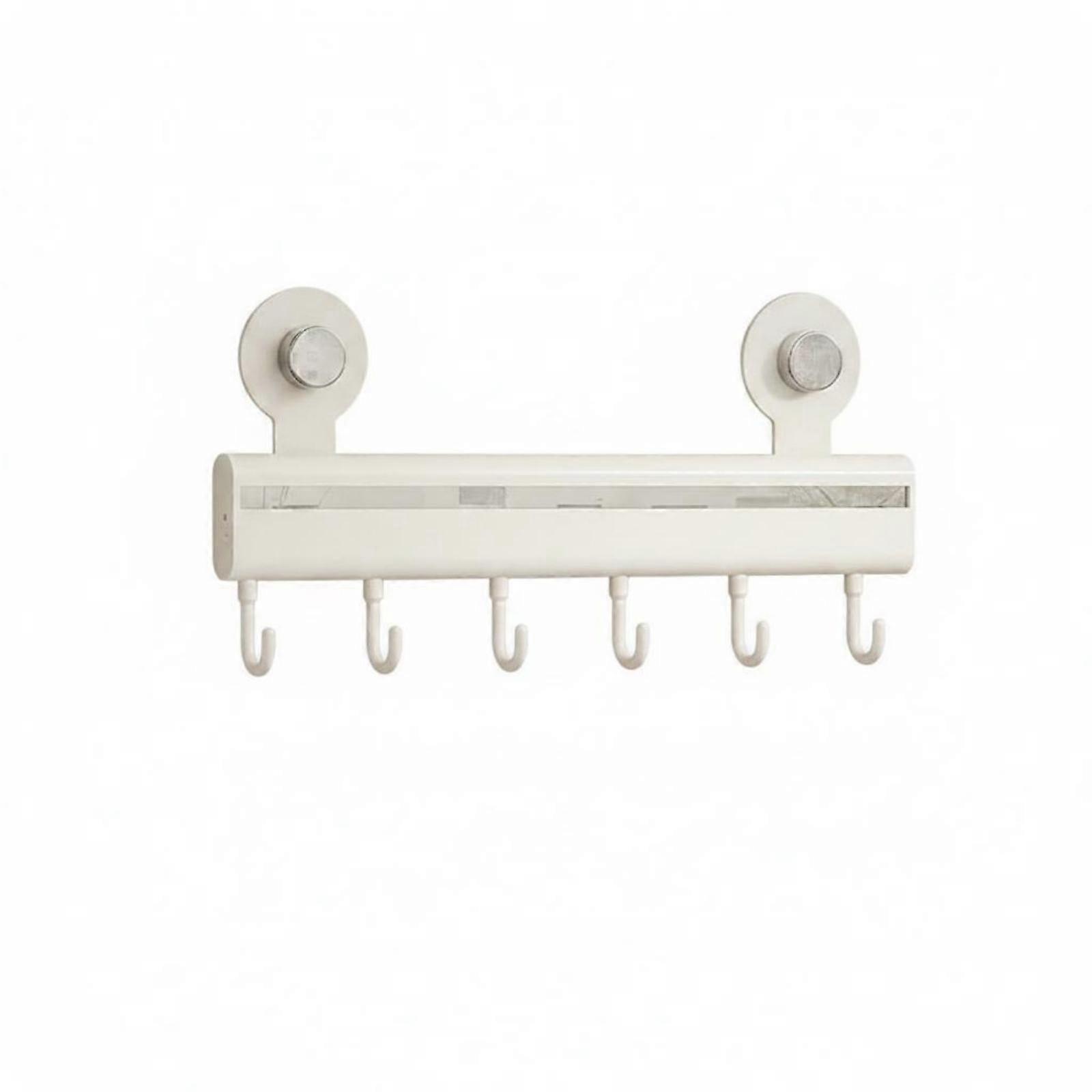 Kitchen Hook Rack Easy to Install No-Tools-Needed Wall Hook Rack-Saving Self