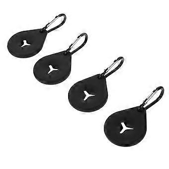 Dog Poop Bag Holder Silicone Clip for 4Pcs Waste Disposal