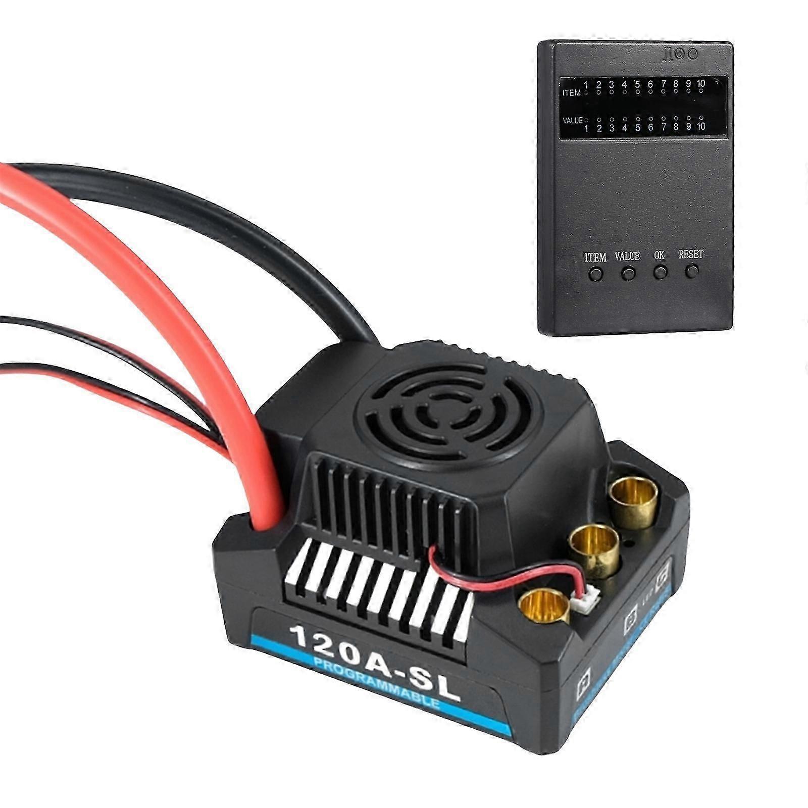 Remote Control Model Sensorless Brushless Esc for Car Toy Programming Collection Motor Replacement Car Accessories