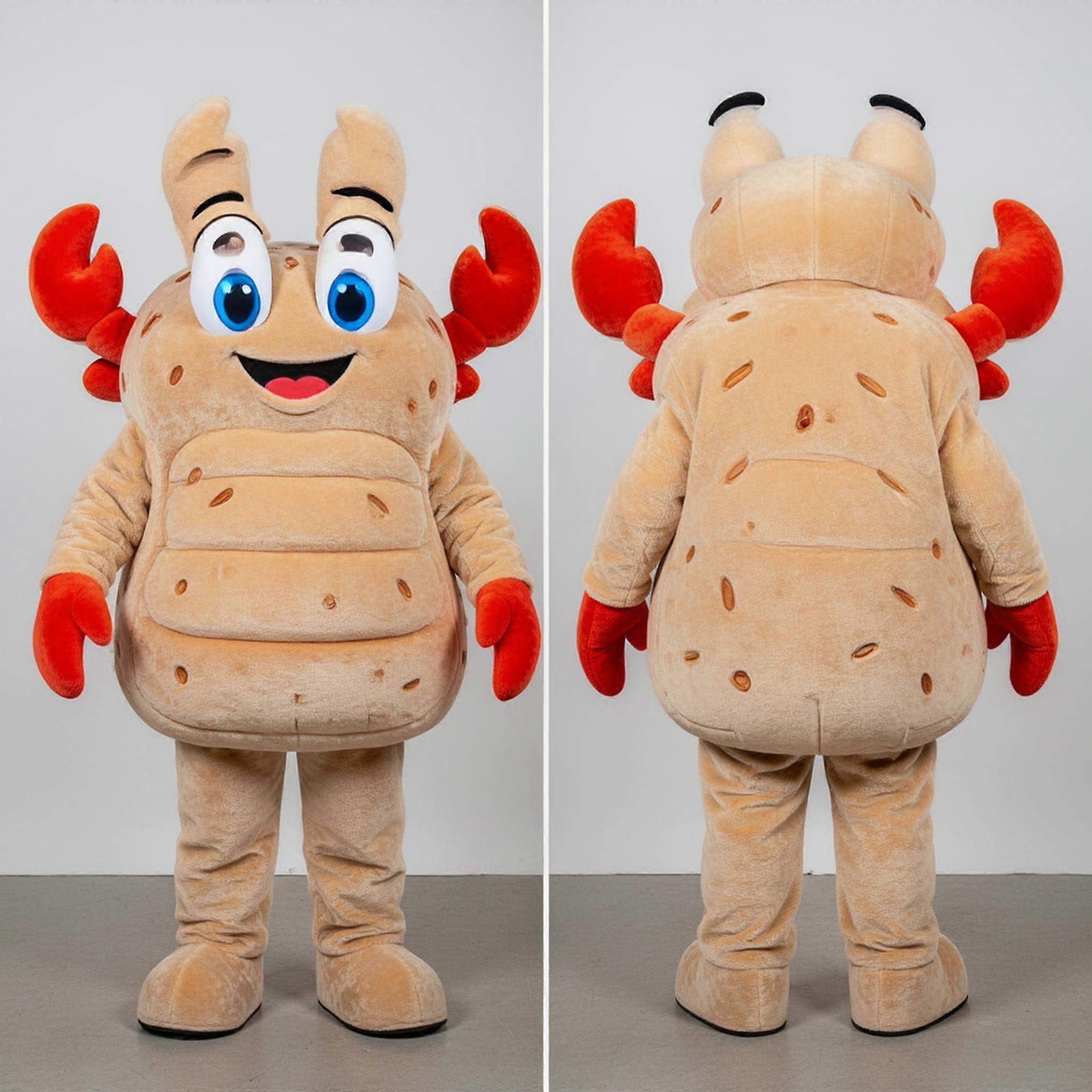 MASTICOT Beige Velvety Crab Cakes Mascot