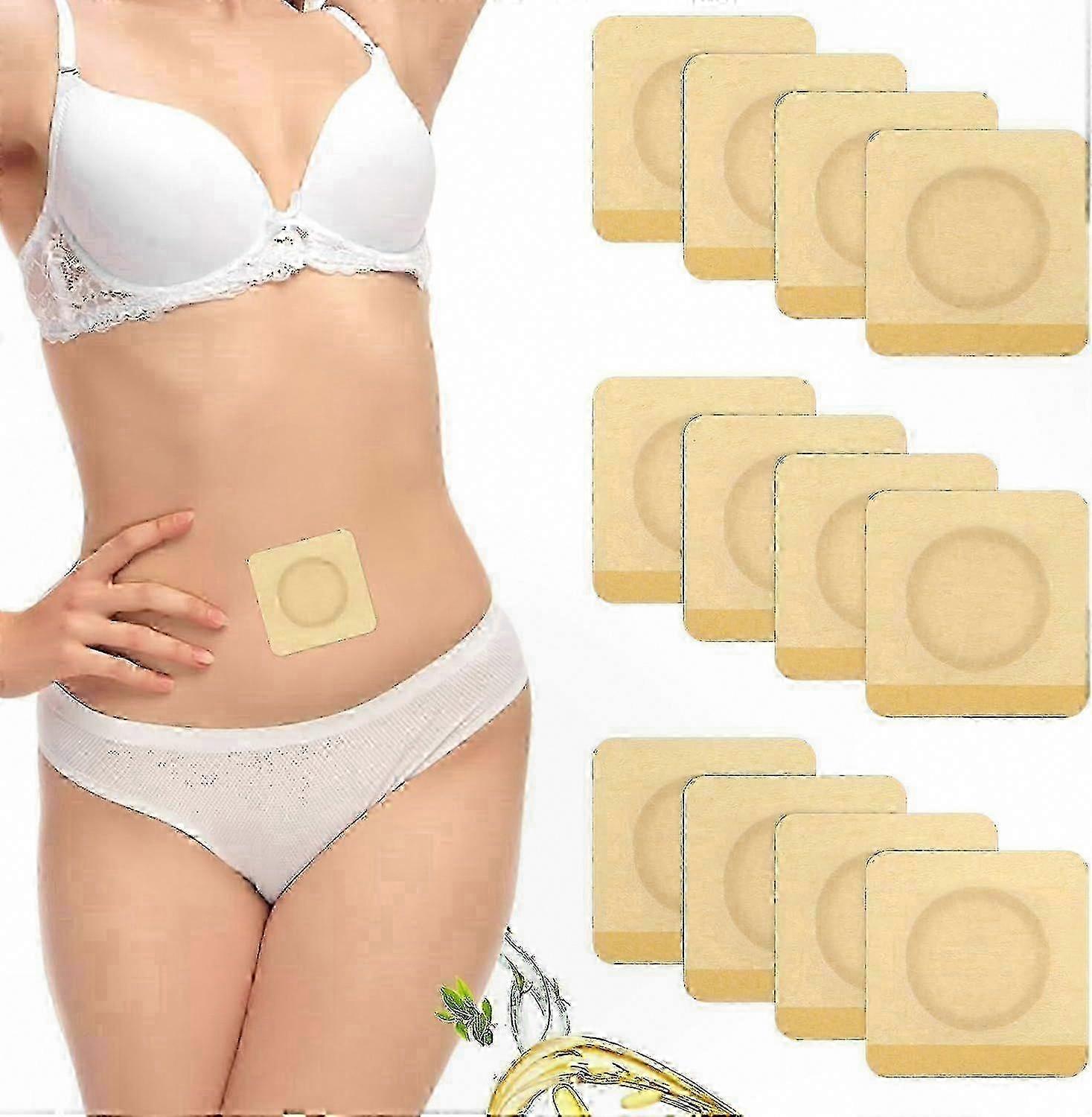 Castor Oil Belly Button Patch, 100 Pcs Hypoallergenic Disposable