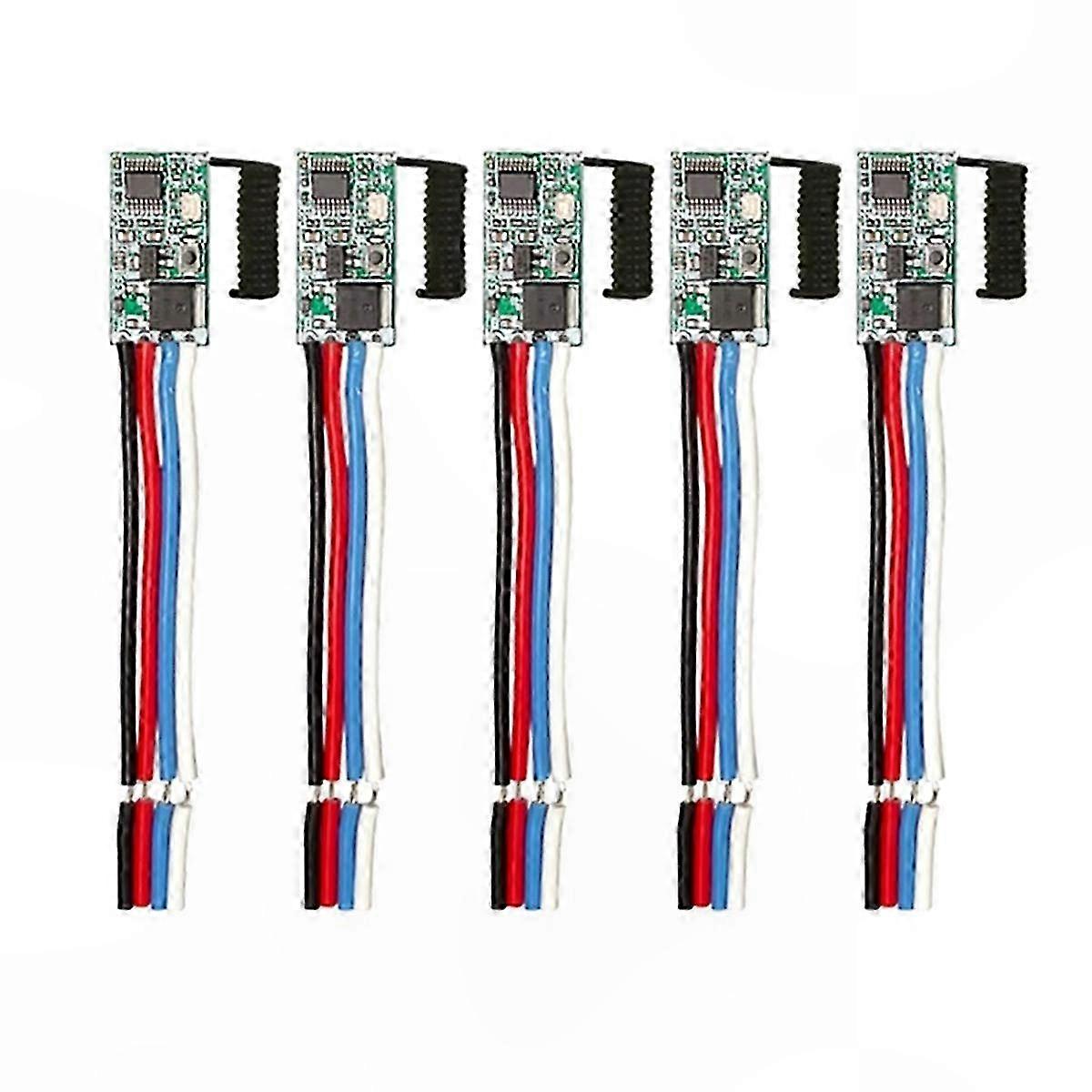 Remote Control Switch 1 CH Relay Receiver DIY Kit for LED Light Control