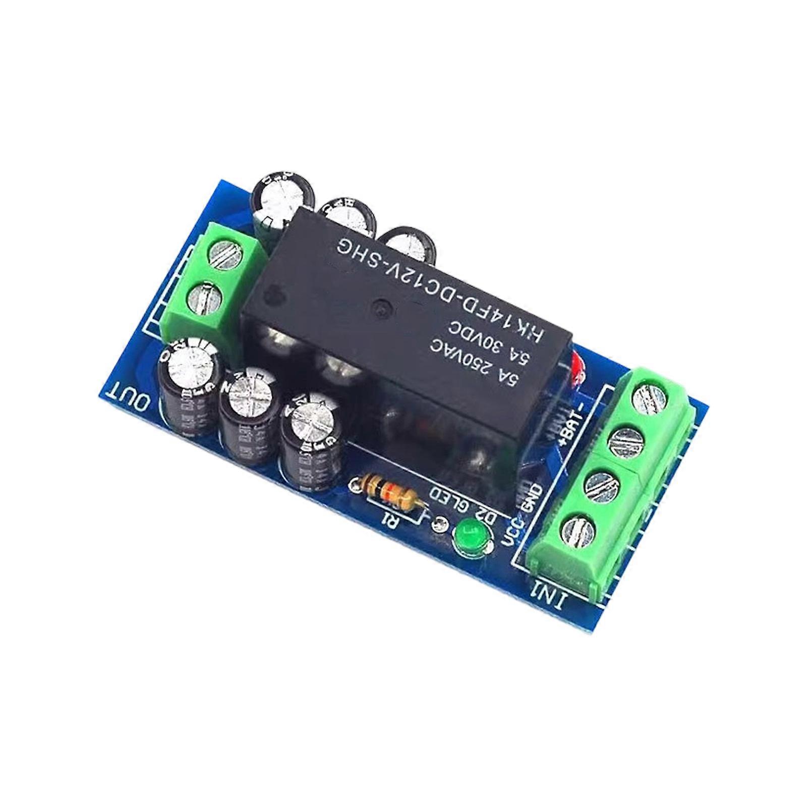 Control Panel Backup Power Switching Module with Terminal Board for Control Panel and Backup Setups Projects Multicolor
