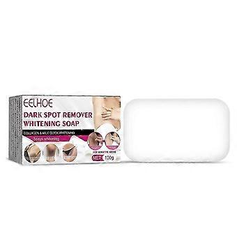 Milk & Collagen Armpit Skin Care Soap for Joints & Elbows, Brightens & Moisturizes Skin, 100g, 1/2/3pcs